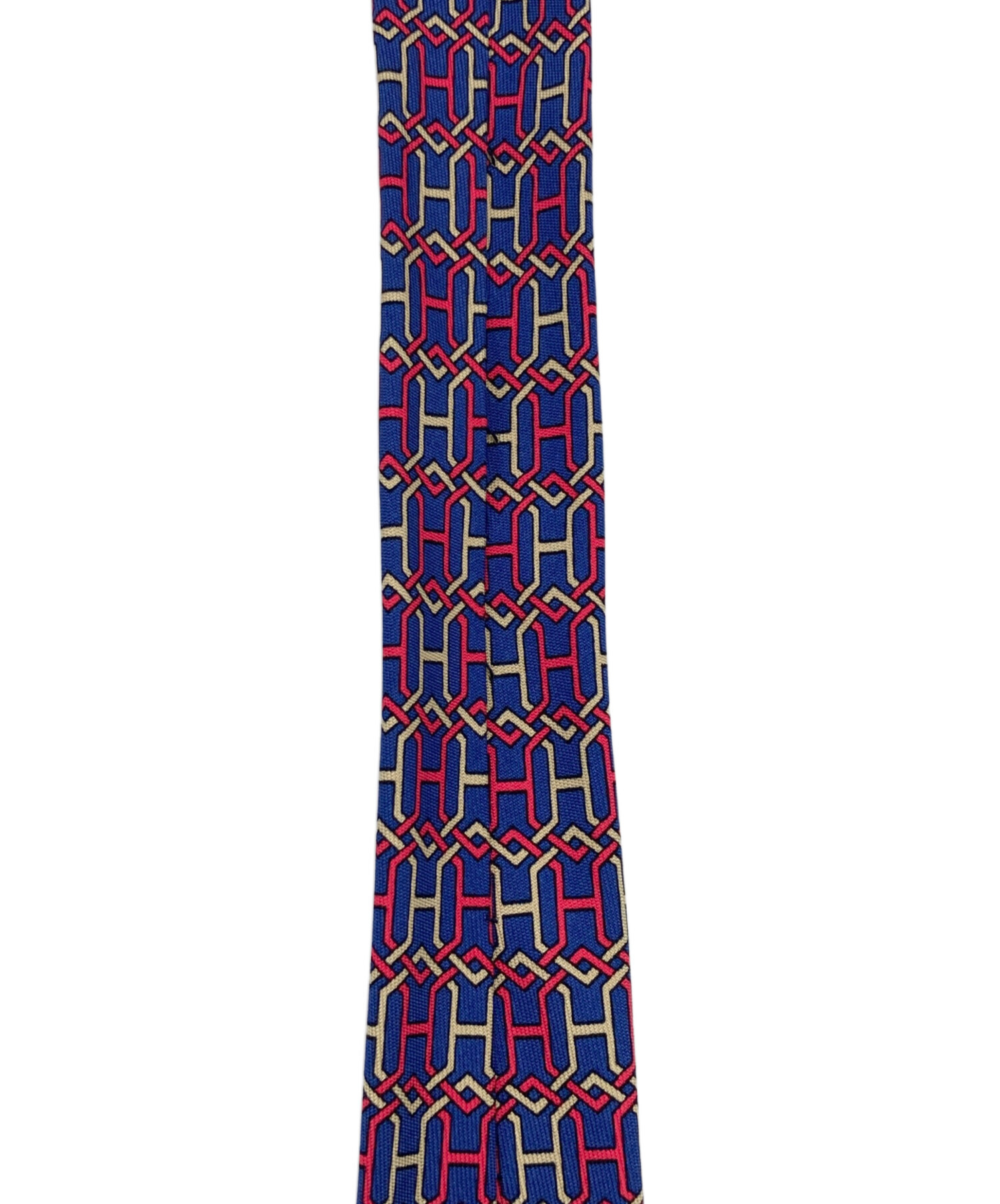 中古・古着通販】HERMES (エルメス) 総柄Hマークシルクネクタイ マルチ