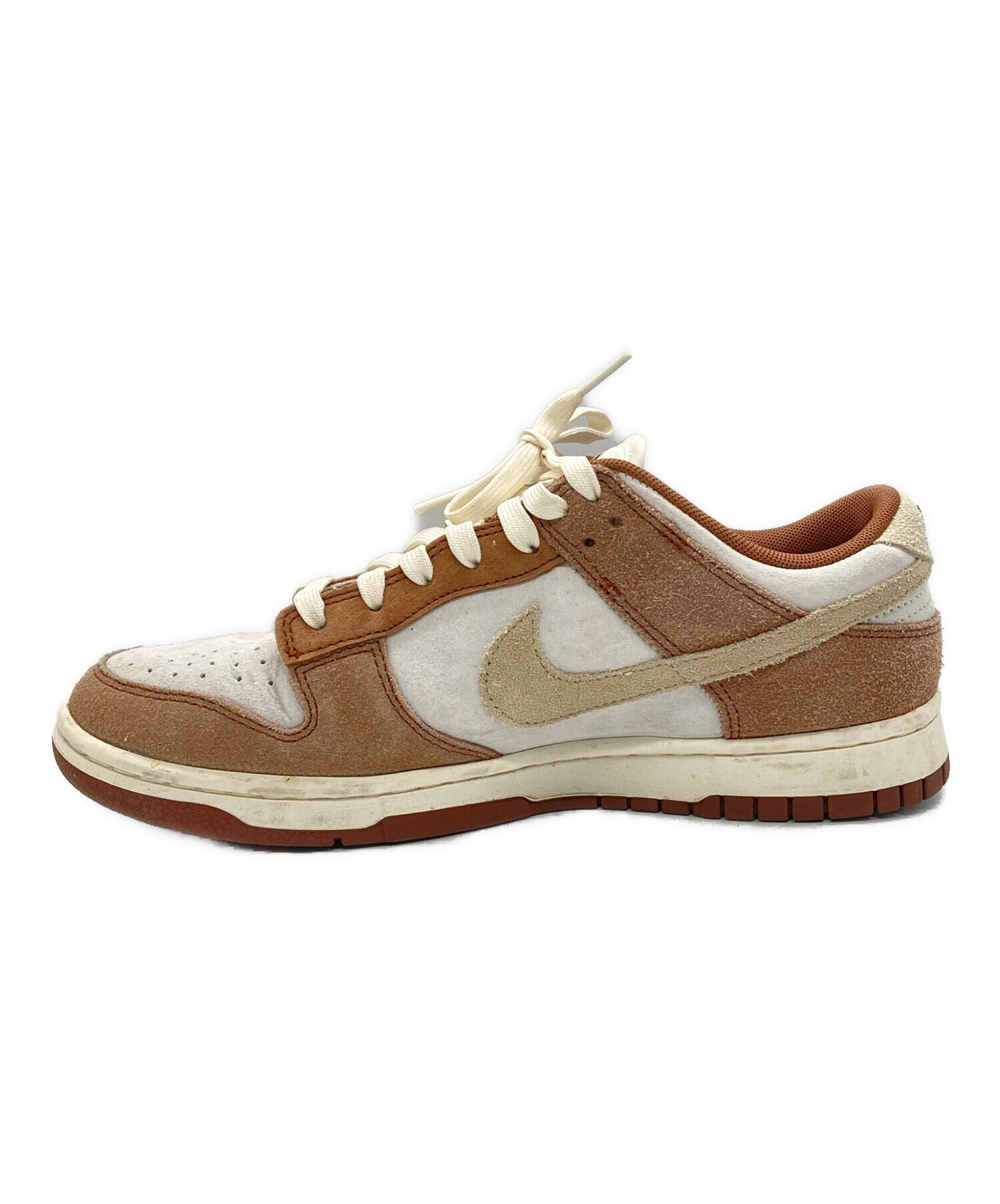 中古・古着通販】NIKE (ナイキ) DUNK LOW PRM Medium Curry アイボリー 