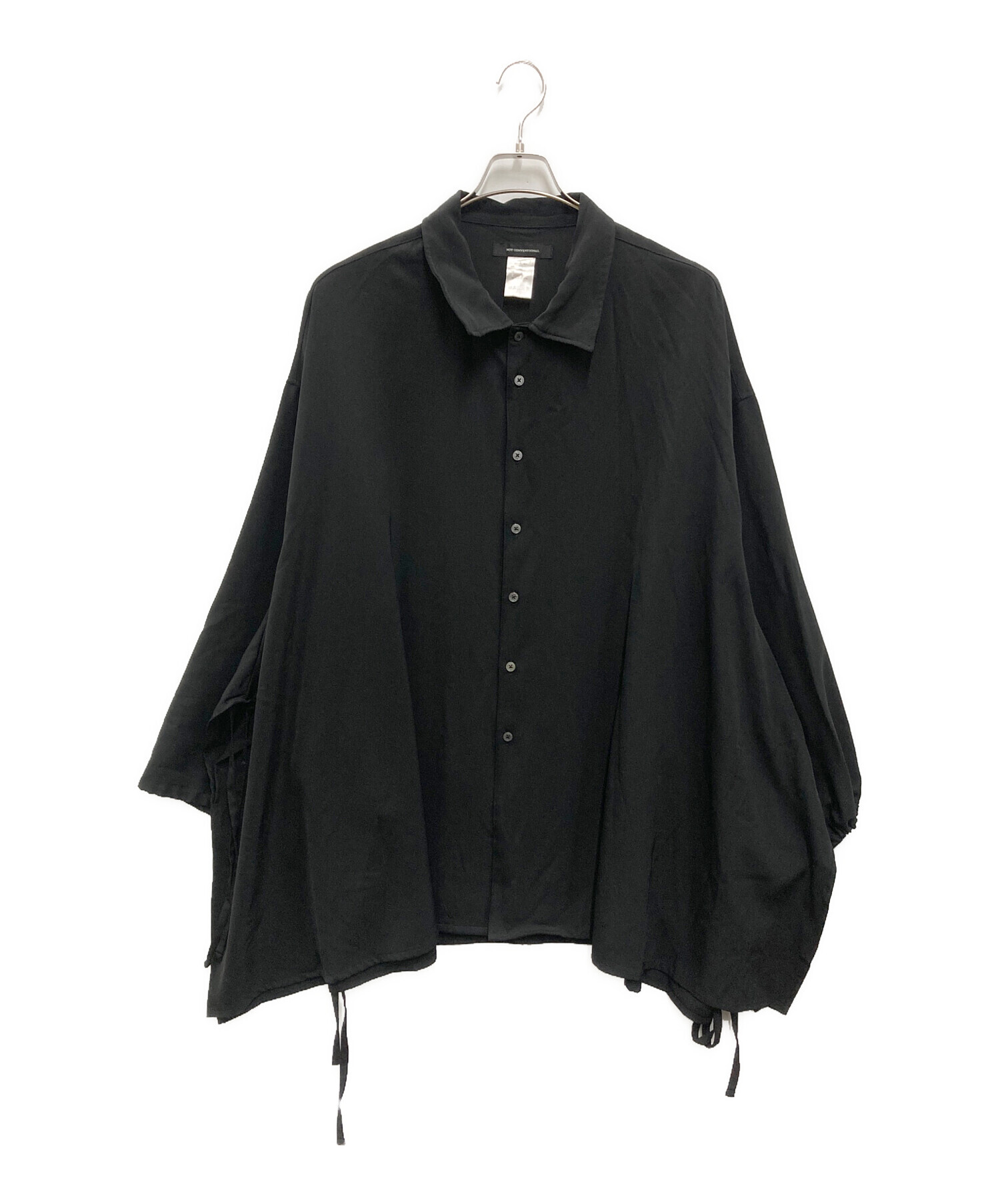 【美品】NOT CONVENTIONAL キモノシャツ 中古・古着通販】NOT CONVENTIONAL (ノットコンヴェンショナル) drape