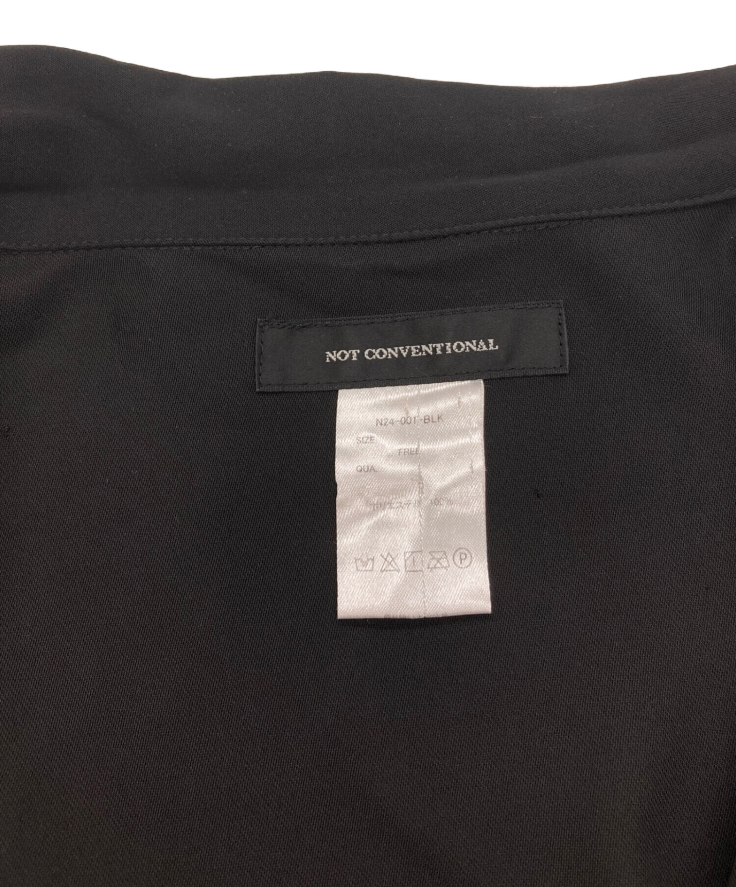 中古・古着通販】NOT CONVENTIONAL (ノットコンヴェンショナル) drape