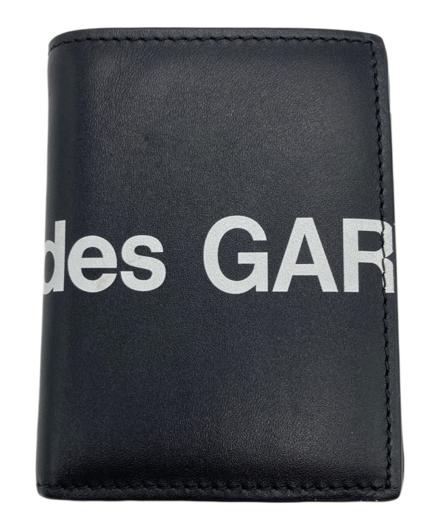 COMME des GARCONS HUGE LOGO ウォレット COMME des GARCONS Huge－Logo 二つ折り ZIPウォレット レッド(Huge