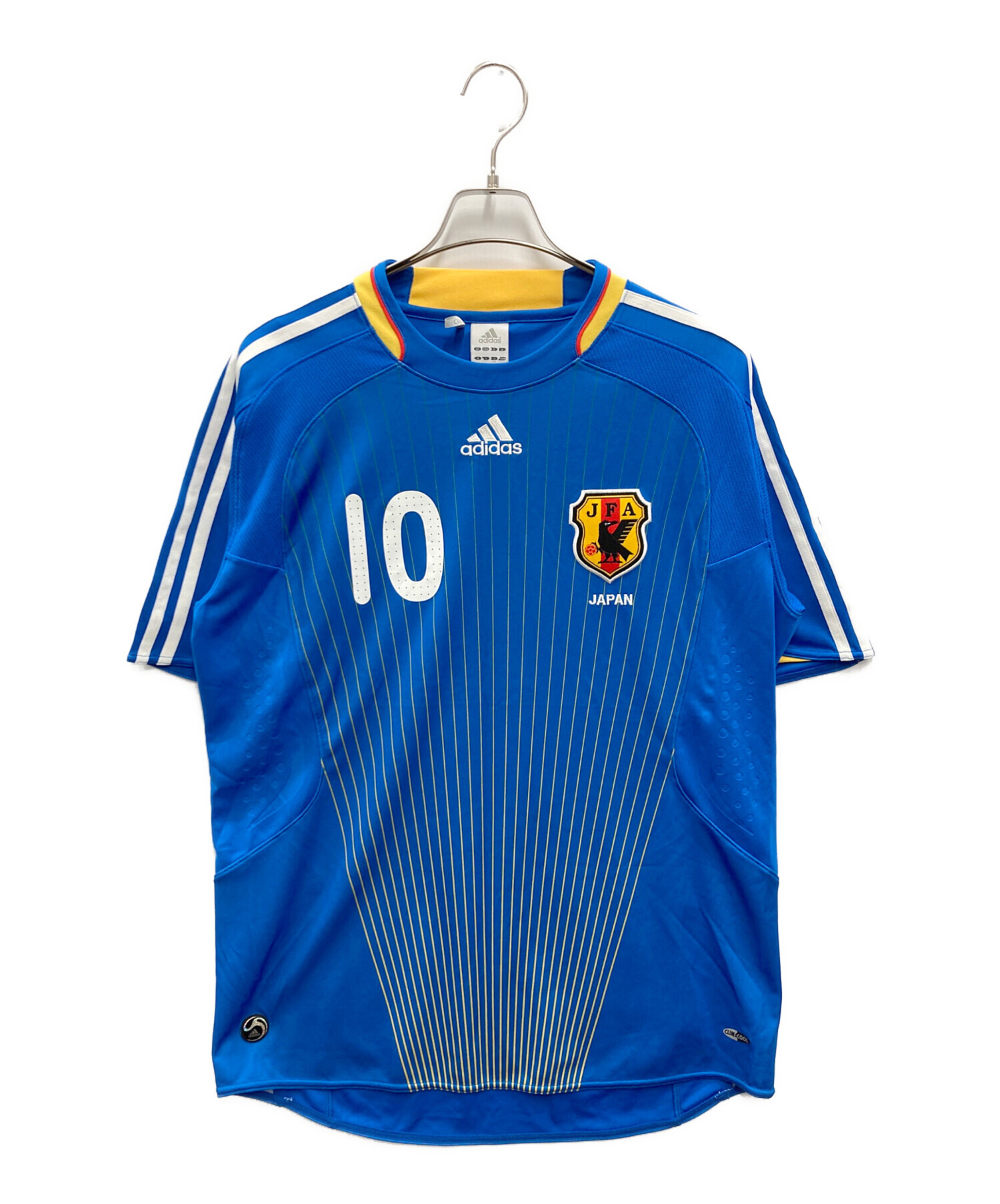 中古・古着通販】adidas (アディダス) 日本代表 ゲームシャツ ブルー