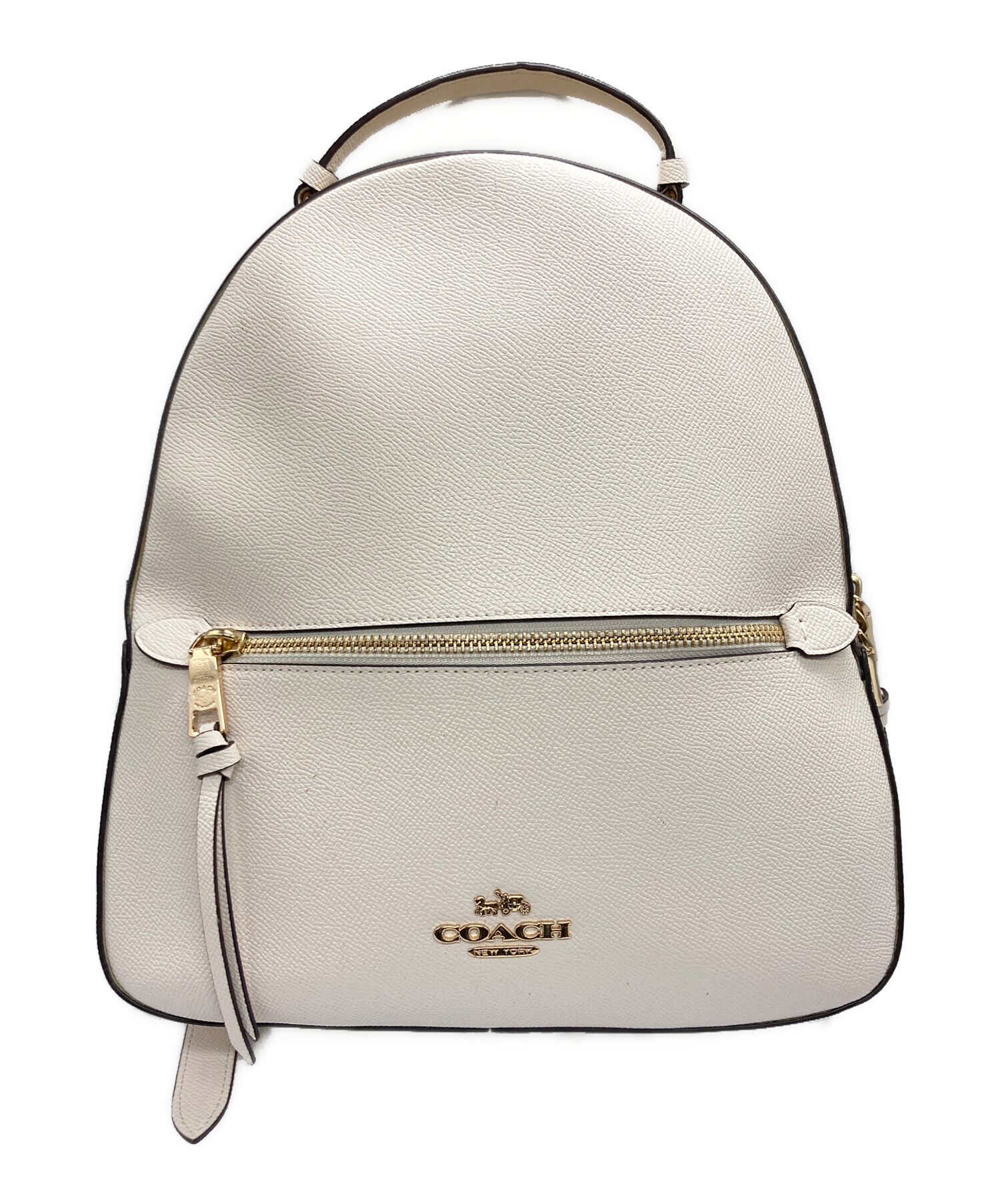 【新品未使用】COACH コーチ リュック アイボリー 中古・古着通販】COACH (コーチ) リュック アイボリー×ベージュ