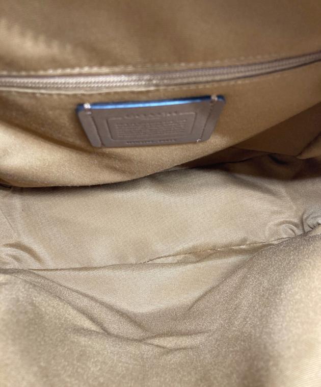 中古・古着通販】COACH (コーチ) リュック アイボリー×ベージュ
