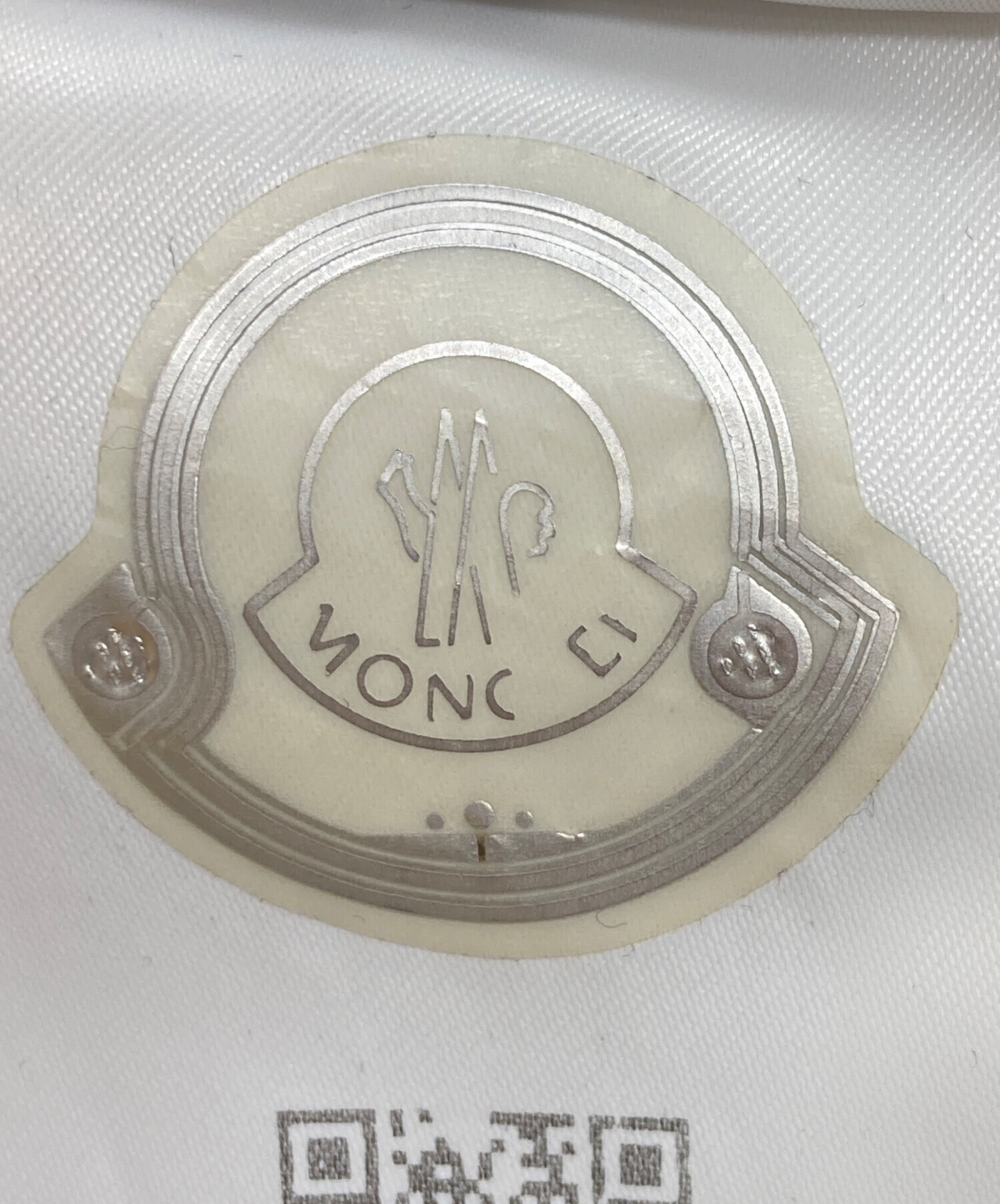 中古・古着通販】MONCLER (モンクレール) ロゴワッペンポロシャツ 