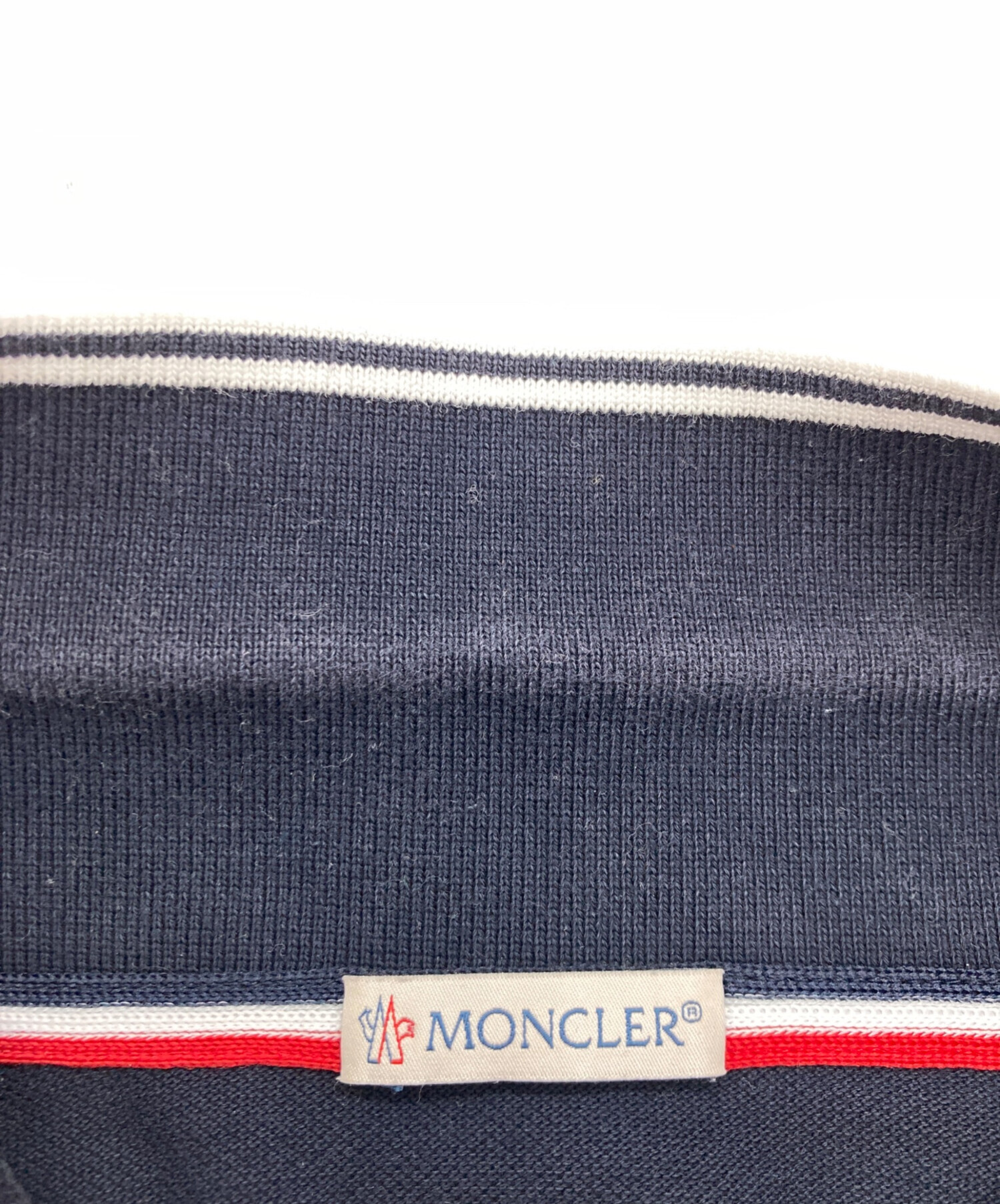 中古・古着通販】MONCLER (モンクレール) ロゴワッペンポロシャツ