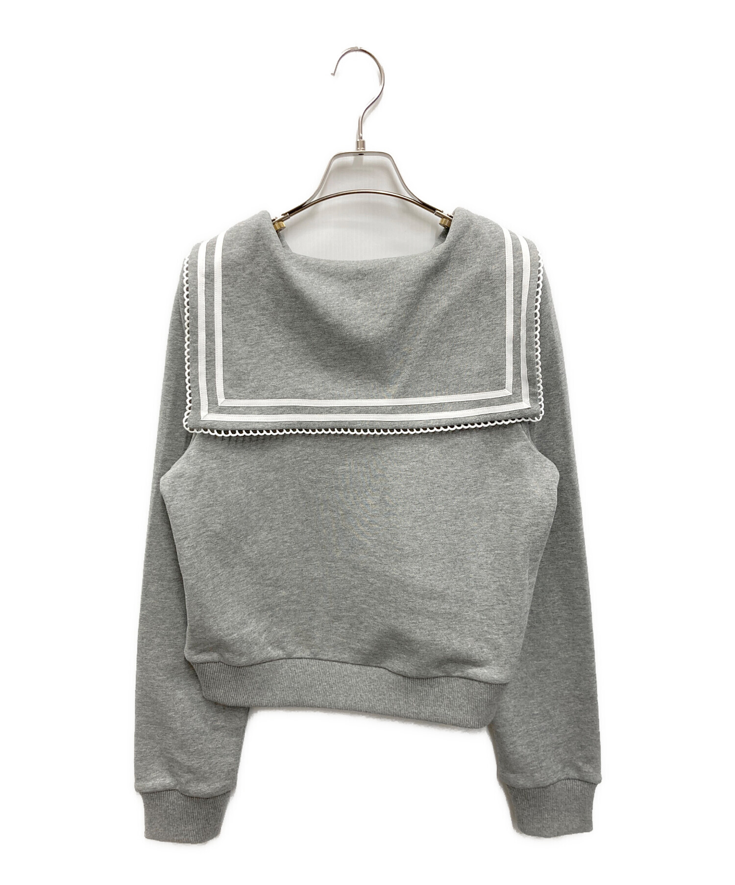 中古・古着通販】Bibiy. (ビビィ) MARINER SWEAT SHIRT グレー サイズ