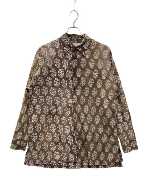 niceness LEE シャツ 【タグ付】 中古・古着通販】NICENESS (ナイスネス) LEE flower shirt ブラウン