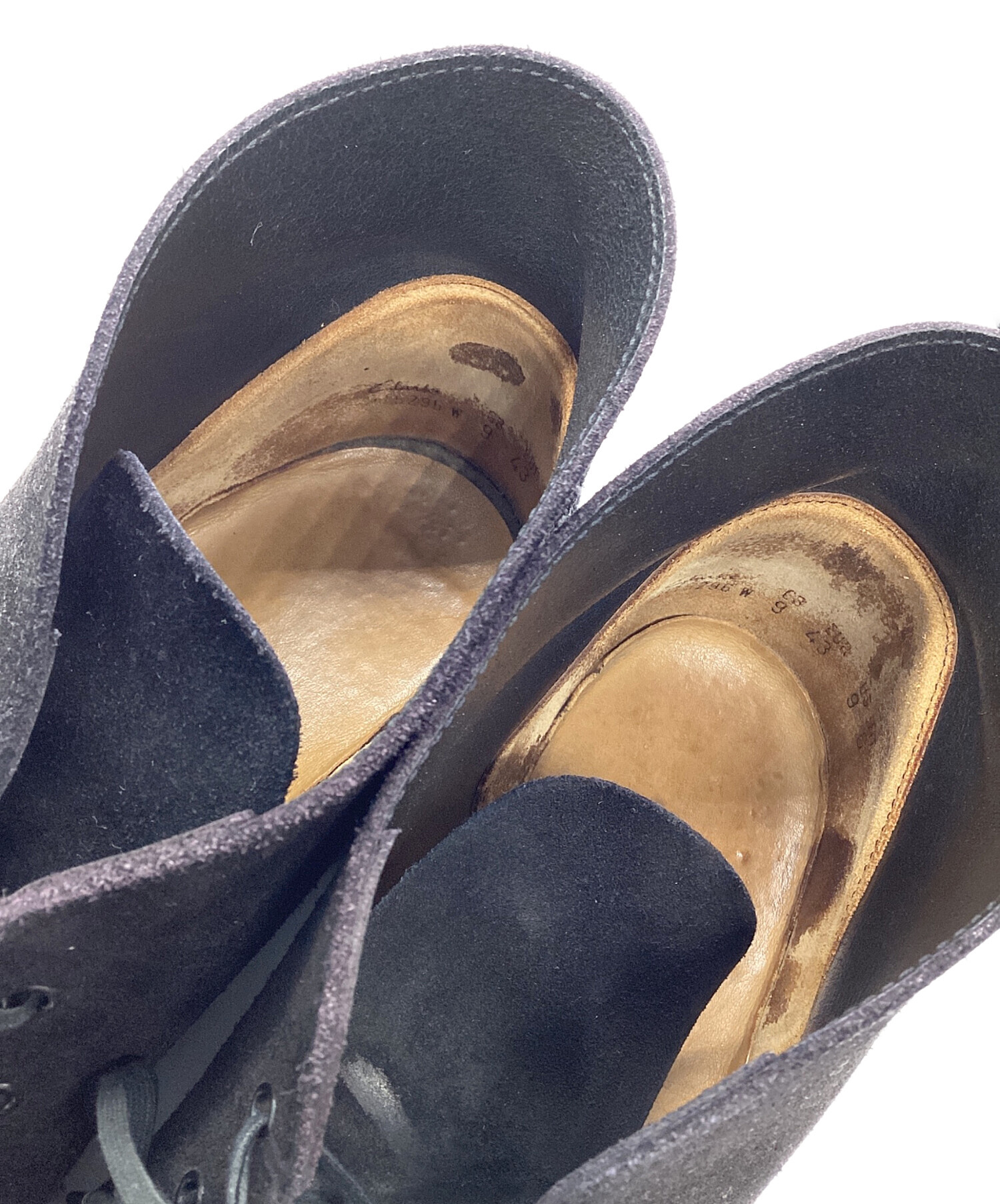 Clarks クラークス/デザートブーツ/ブラックラメ 27.0/Aランク/67【中古】 中古・古着通販】CLARKS (クラークス) デザートブーツ ブラック サイズ