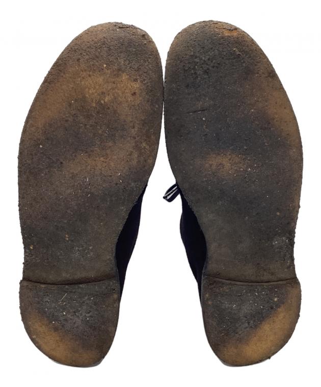 中古・古着通販】CLARKS (クラークス) デザートブーツ ブラック サイズ