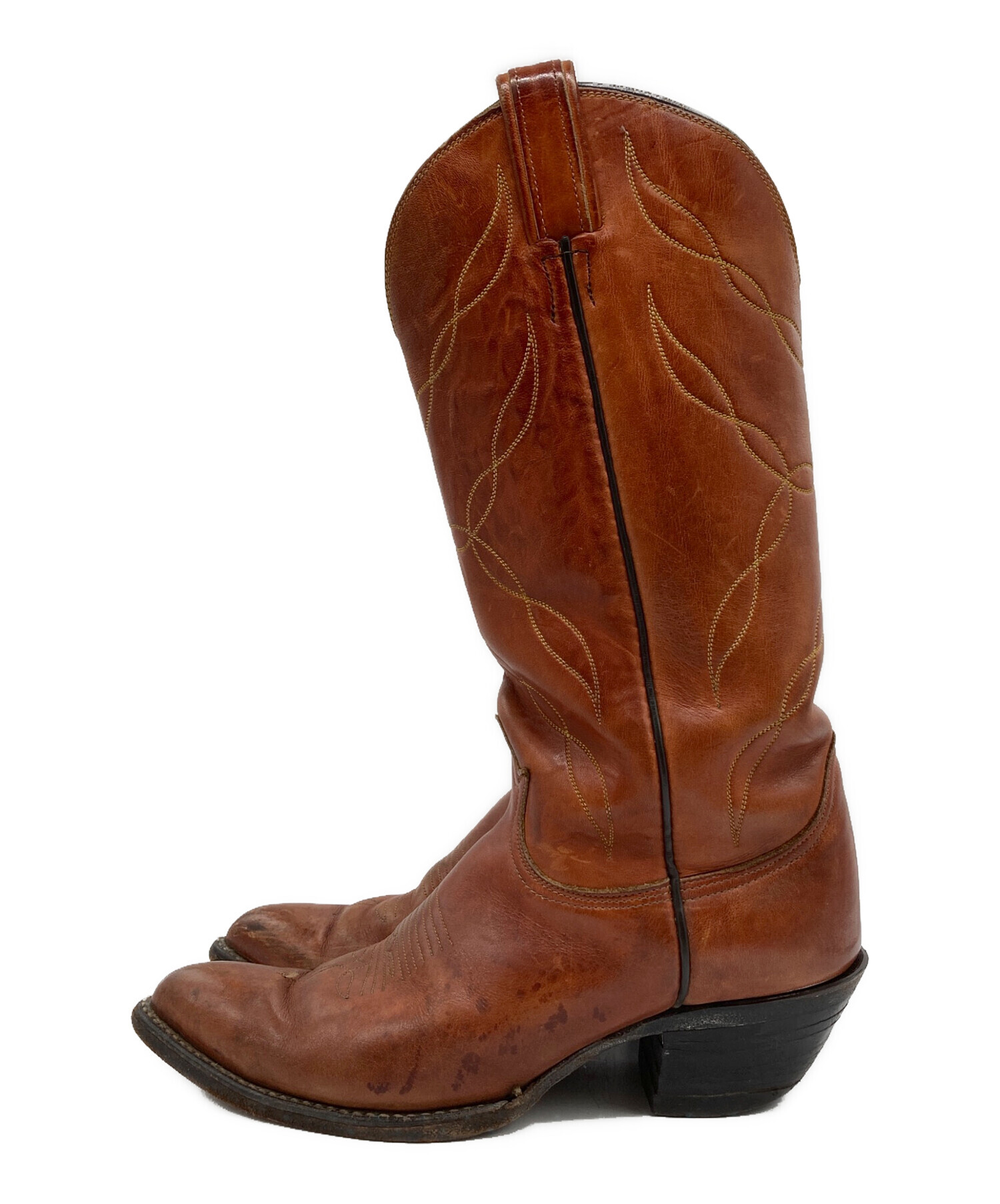 中古・古着通販】TONY LAMA (トニーラマ) ウェスタンブーツ ブラウン