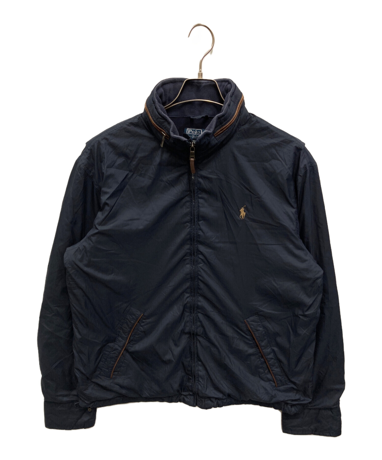 PolobyRalph Laurenネイビー ジップアップジャケット値下げ中 中古・古着通販】POLO RALPH LAUREN (ポロ・ラルフローレン) ジップ
