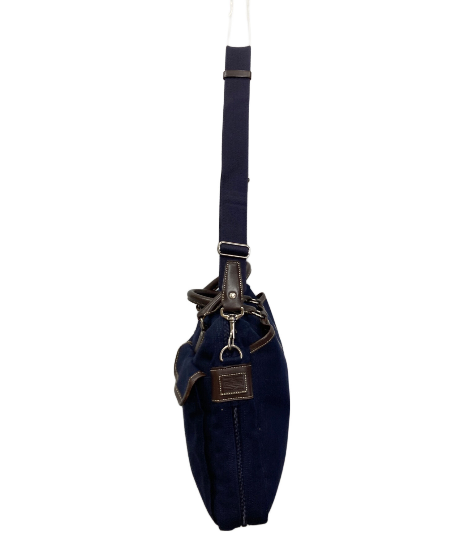 未使用品　ポーター　ブリーフケース 中古・古着通販】PORTER (ポーター) ブリーフケース ネイビー