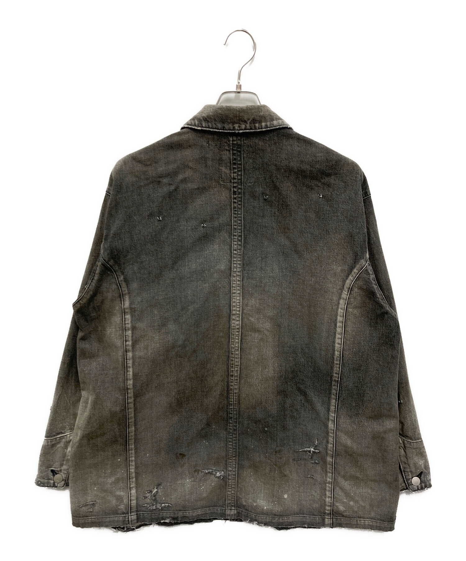 ジャケット・アウター ANCELLM DENIMCOVERALL ANCELLM DENIM COVERALL [BLACK] - Fresh Service NECESSARY or