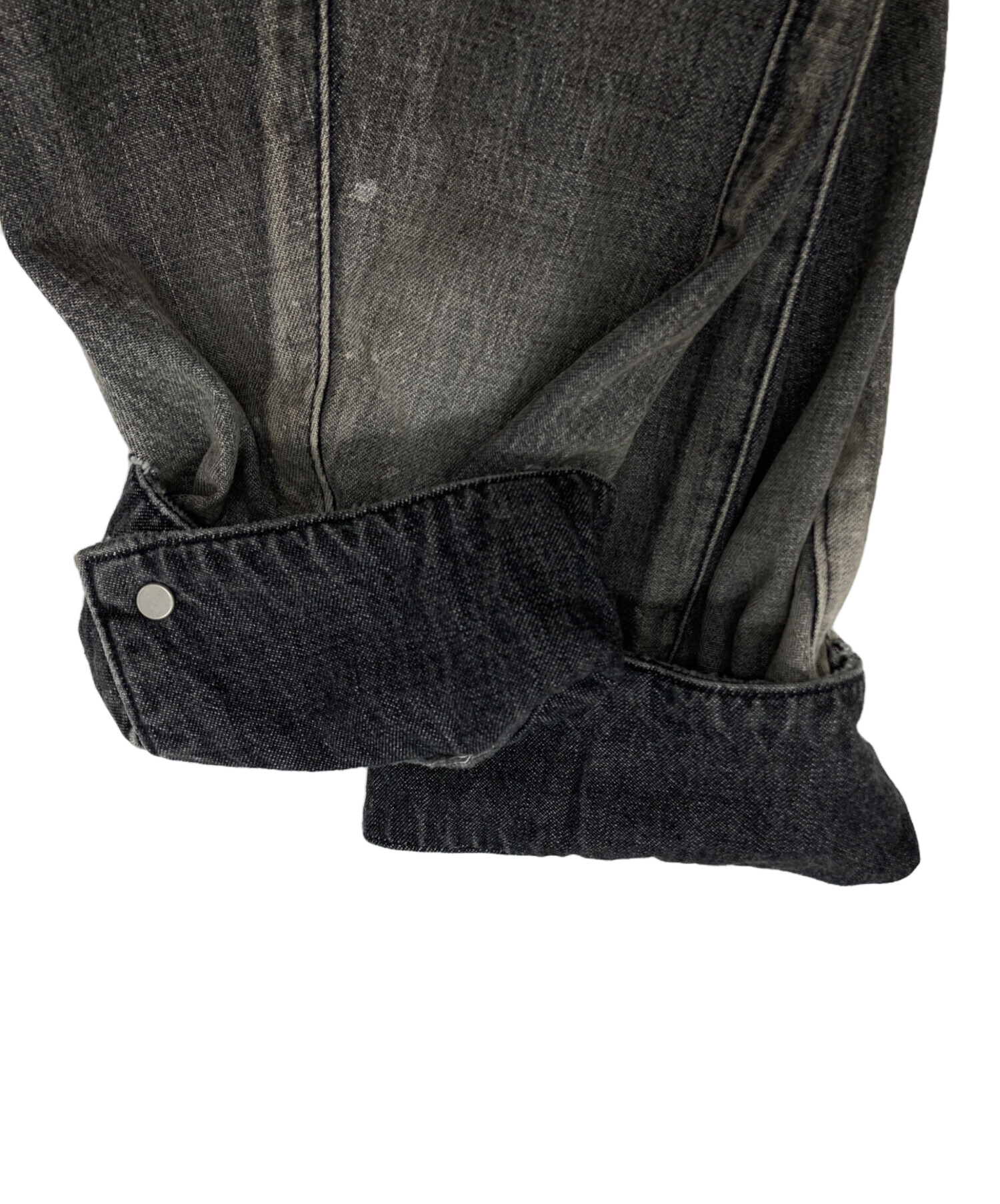 Ancellm アンセルム グレー デニムカバーオール 中古・古着通販】ANCELLM (アンセルム) DENIM COVERALL グレー サイズ