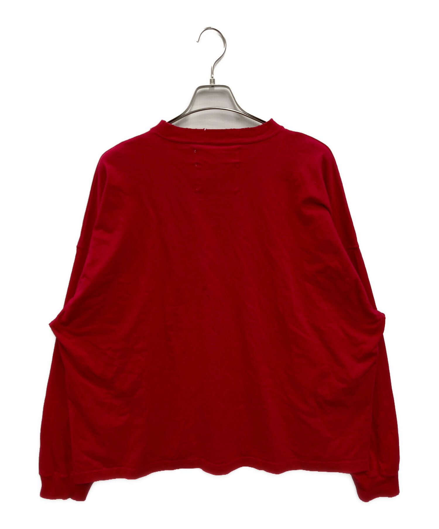 DAIRIKU After School パーカー レッド 中古・古着通販】DAIRIKU (ダイリク) SCHOOL Embroidery Vintage Tee