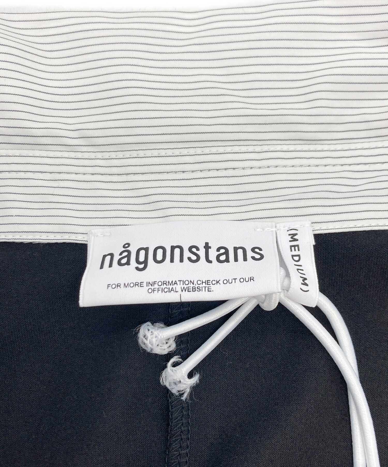 美品 25SS nagonstans ナゴンスタンス ショートスリーブ Tシャツ カットソー 470IS480-0891 サイズM ベージュ グレー レディース 古着 中古 USED nagonstans - 美品 25SS nagonstans ナゴンスタンス ショートスリーブ