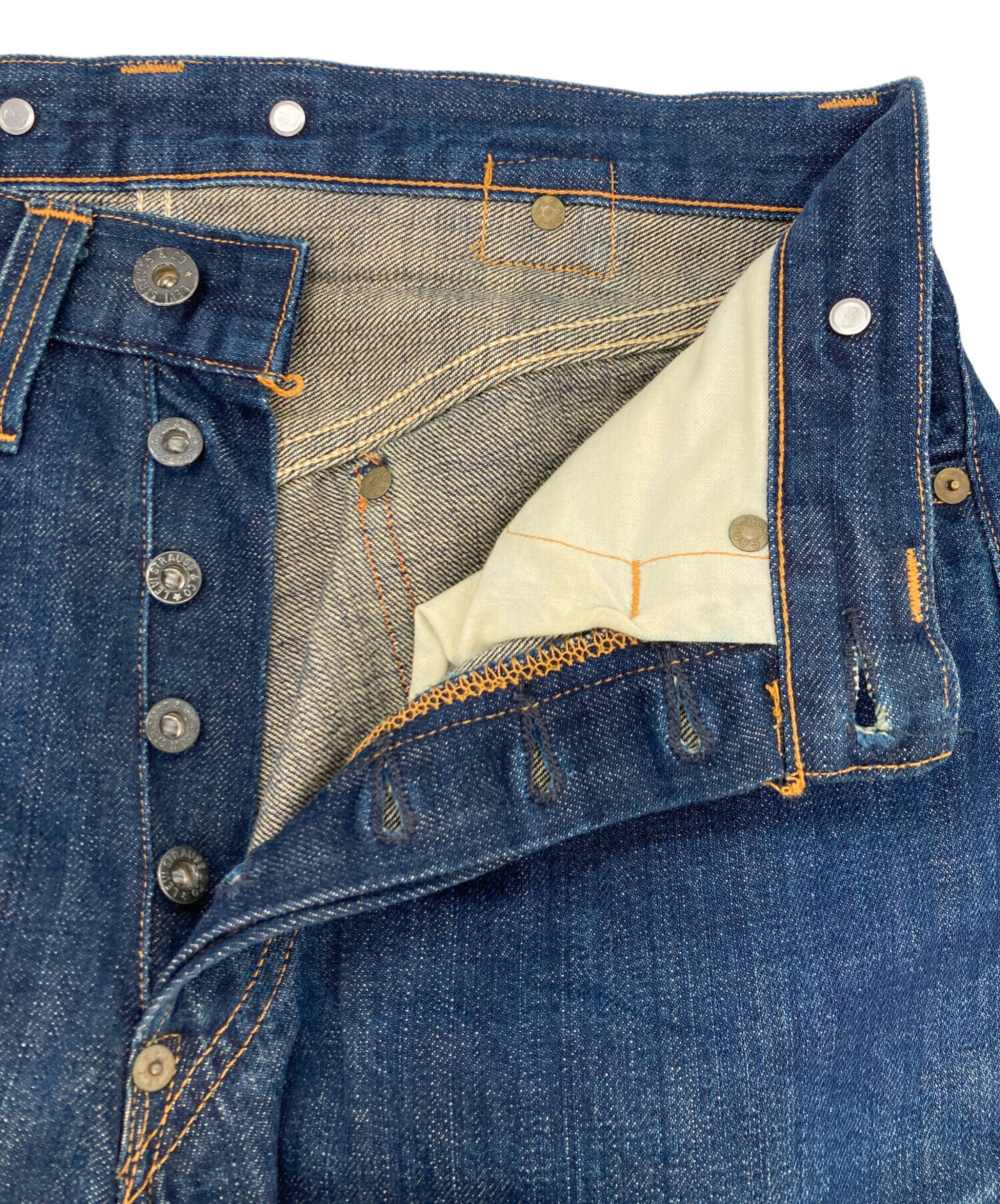 中古・古着通販】LEVI'S (リーバイス) 201デニムパンツ インディゴ