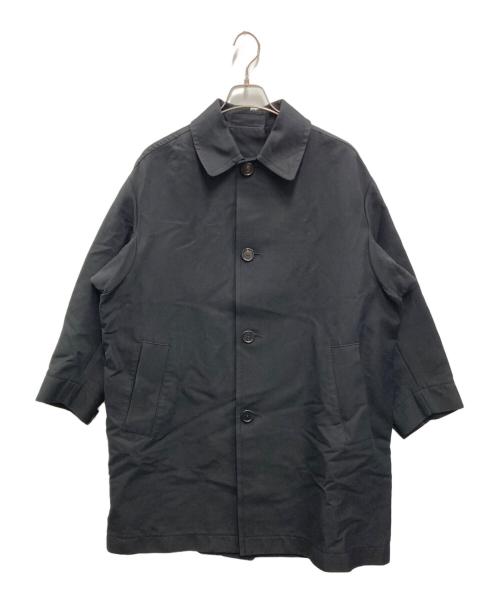 赤*つ様 MARNI マルニ　 ステンカラーコート 黒 中古・古着通販】MARNI (マルニ) ステンカラーコート ブラック サイズ