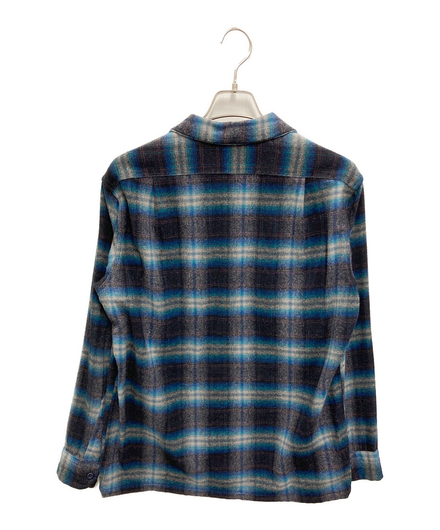 新品Pendleton ペンドルトンウールチェック柄ボードシャツM メンズ 