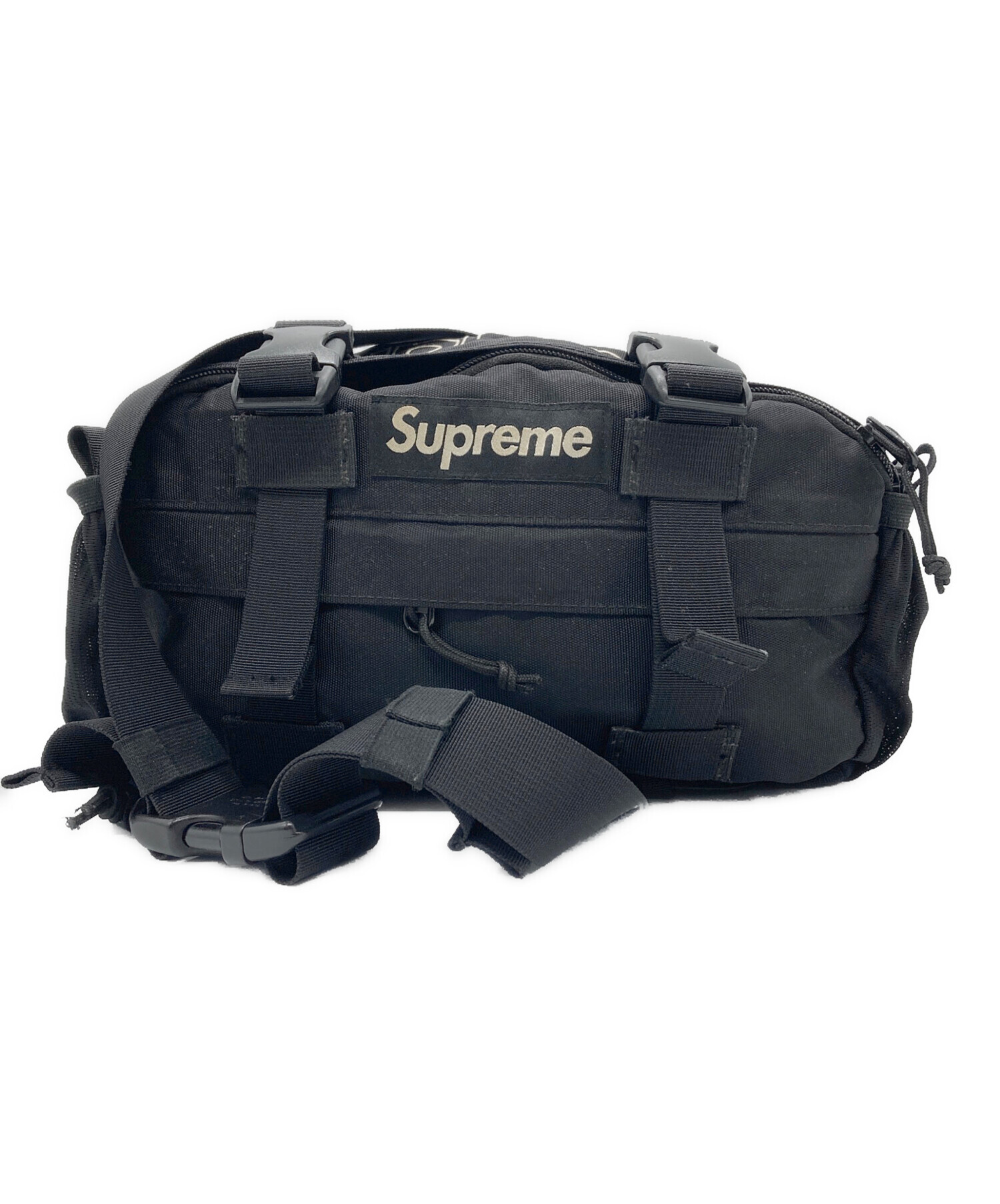 中古・古着通販】Supreme (シュプリーム) ウエストバッグ ブラック