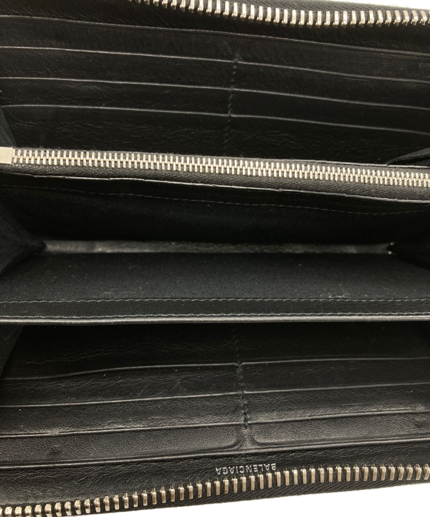 中古・古着通販】BALENCIAGA (バレンシアガ) ダブルファスナー 長財布