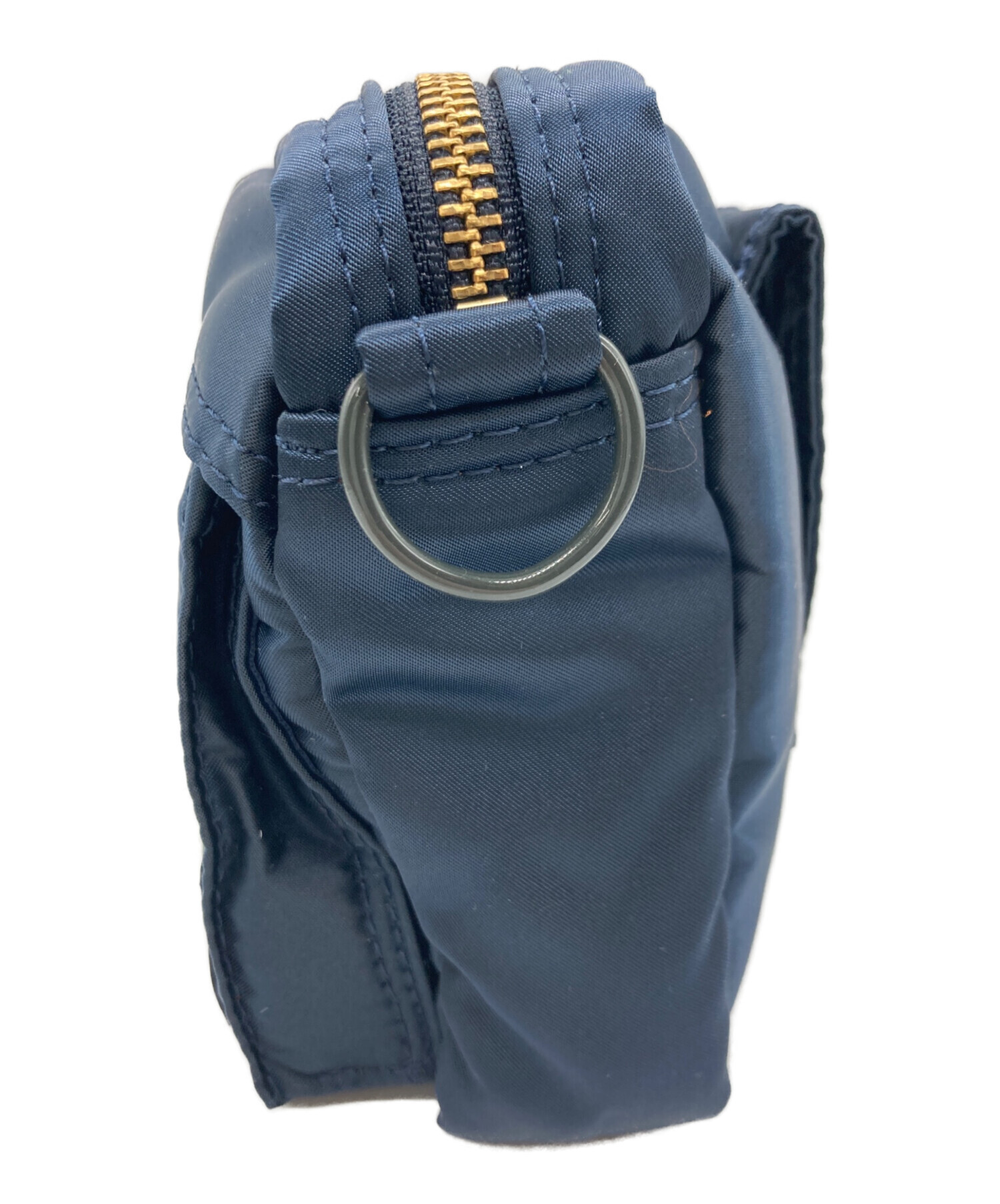 ポーター　TANKER SLING BAG　ネイビー　ショルダーバッグ 中古・古着通販】PORTER (ポーター) TANKER SLING BAG ネイビー