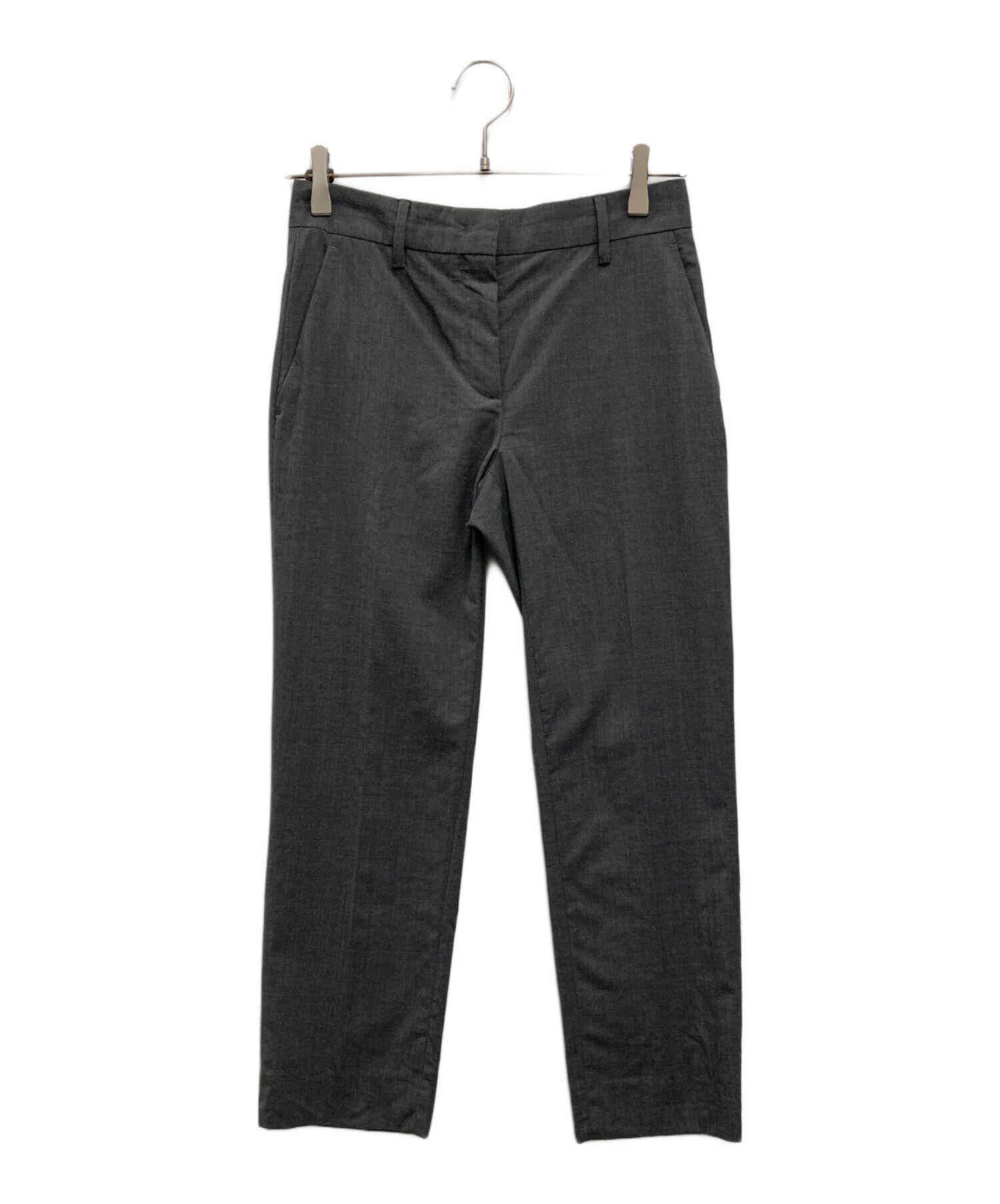 中古・古着通販】PRADA (プラダ) テーパードスラックス グレー サイズ