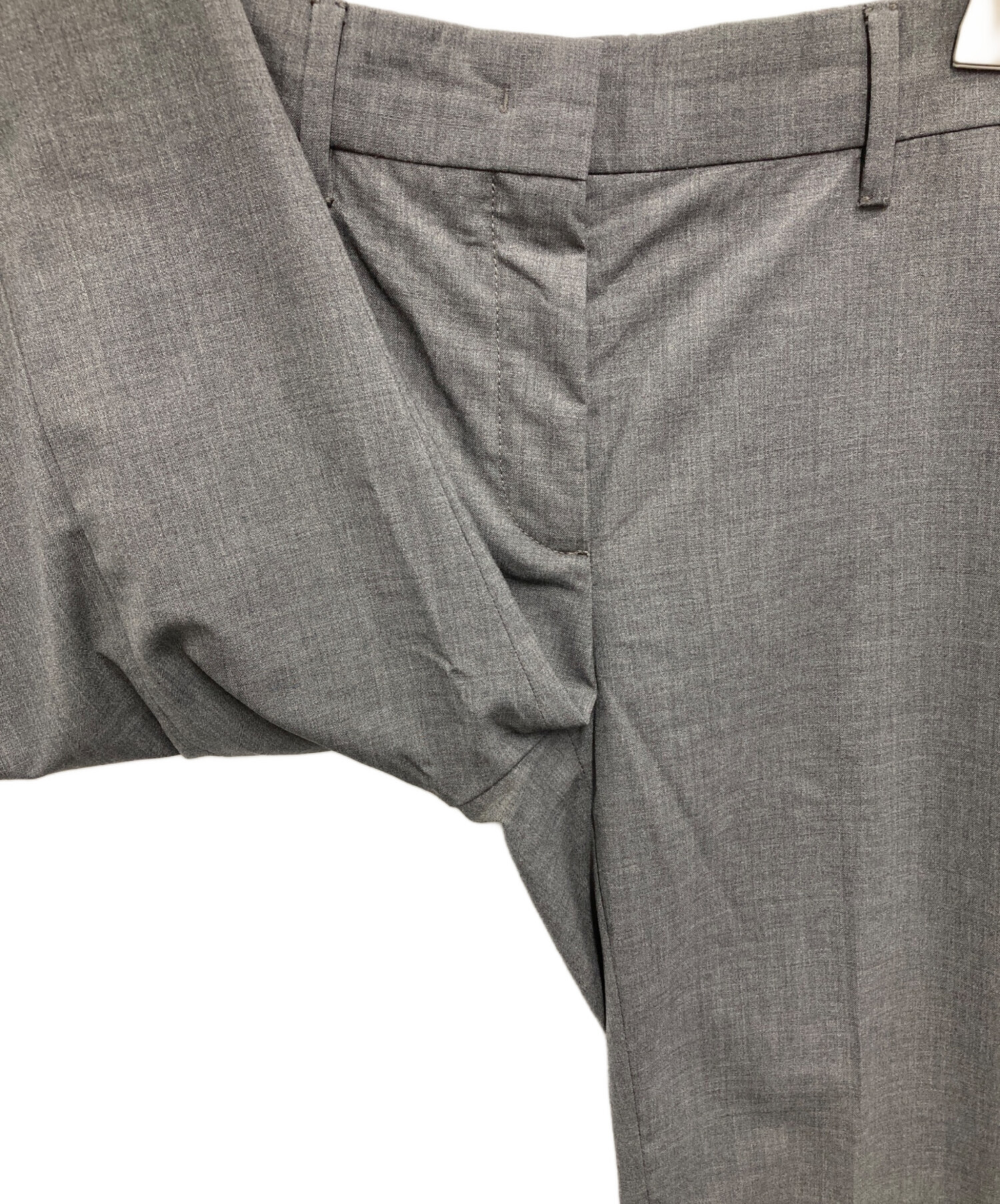中古・古着通販】PRADA (プラダ) テーパードスラックス グレー サイズ
