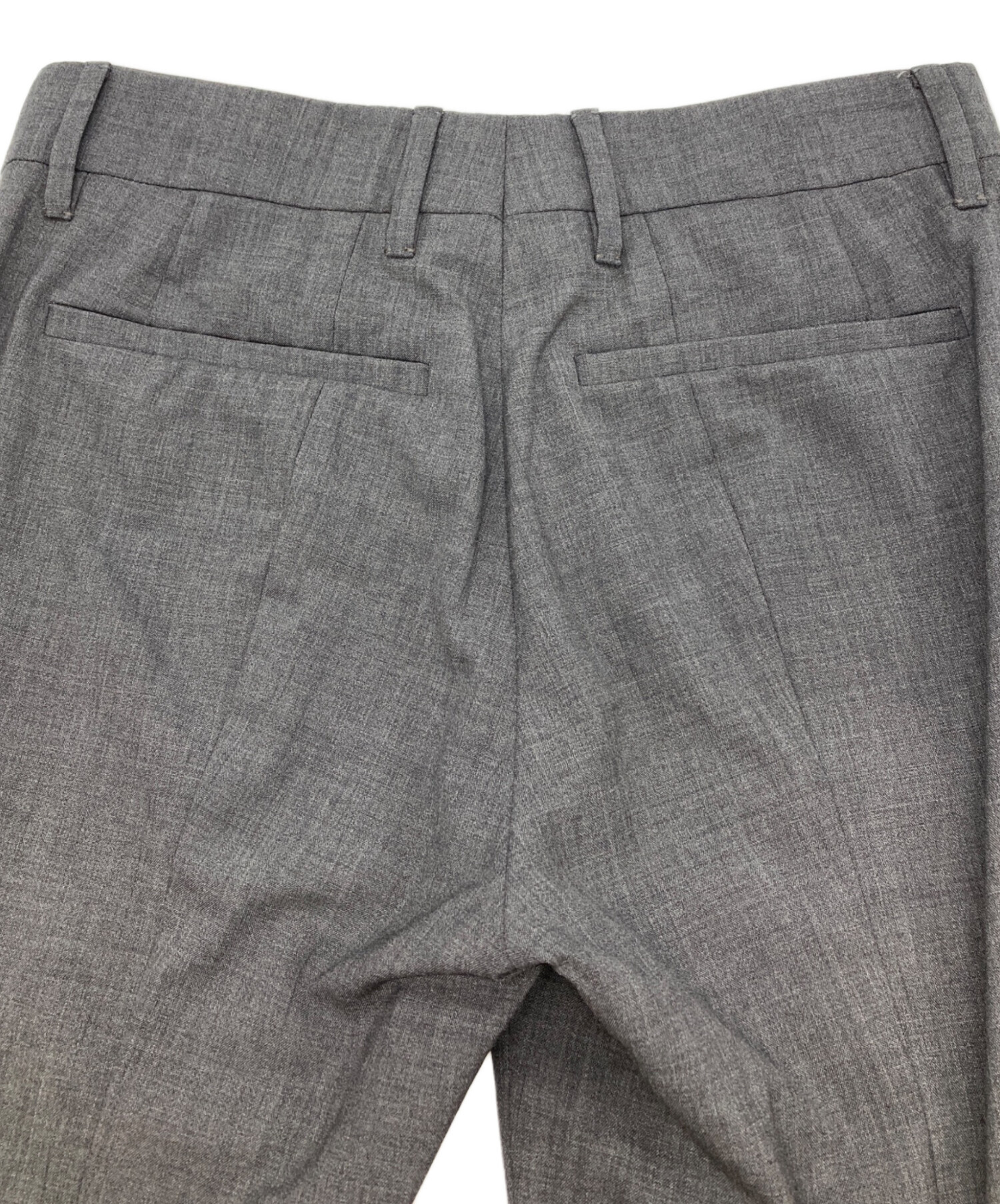 中古・古着通販】PRADA (プラダ) テーパードスラックス グレー サイズ