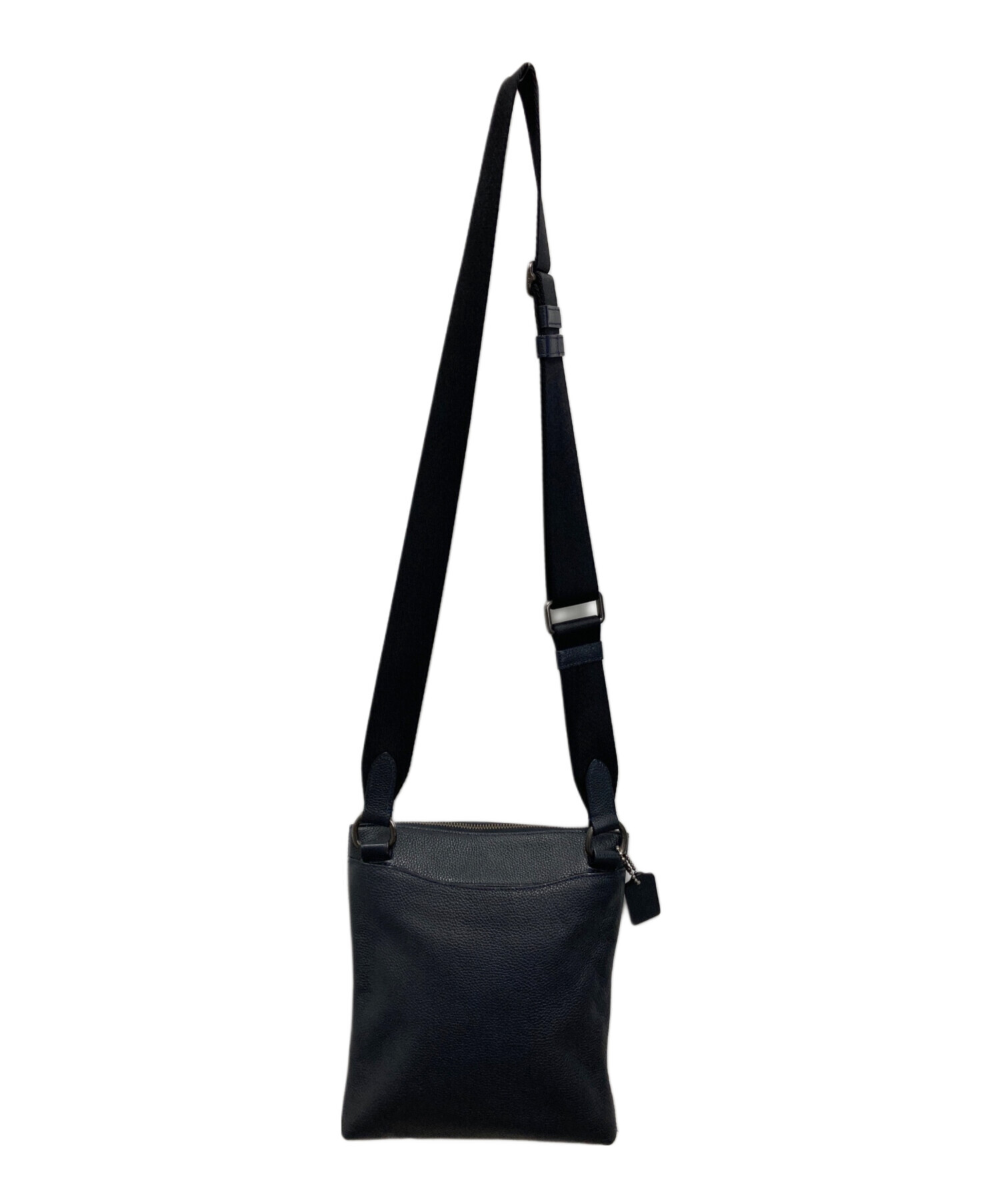 中古・古着通販】COACH (コーチ) ショルダーバッグ ネイビー｜ブランド 