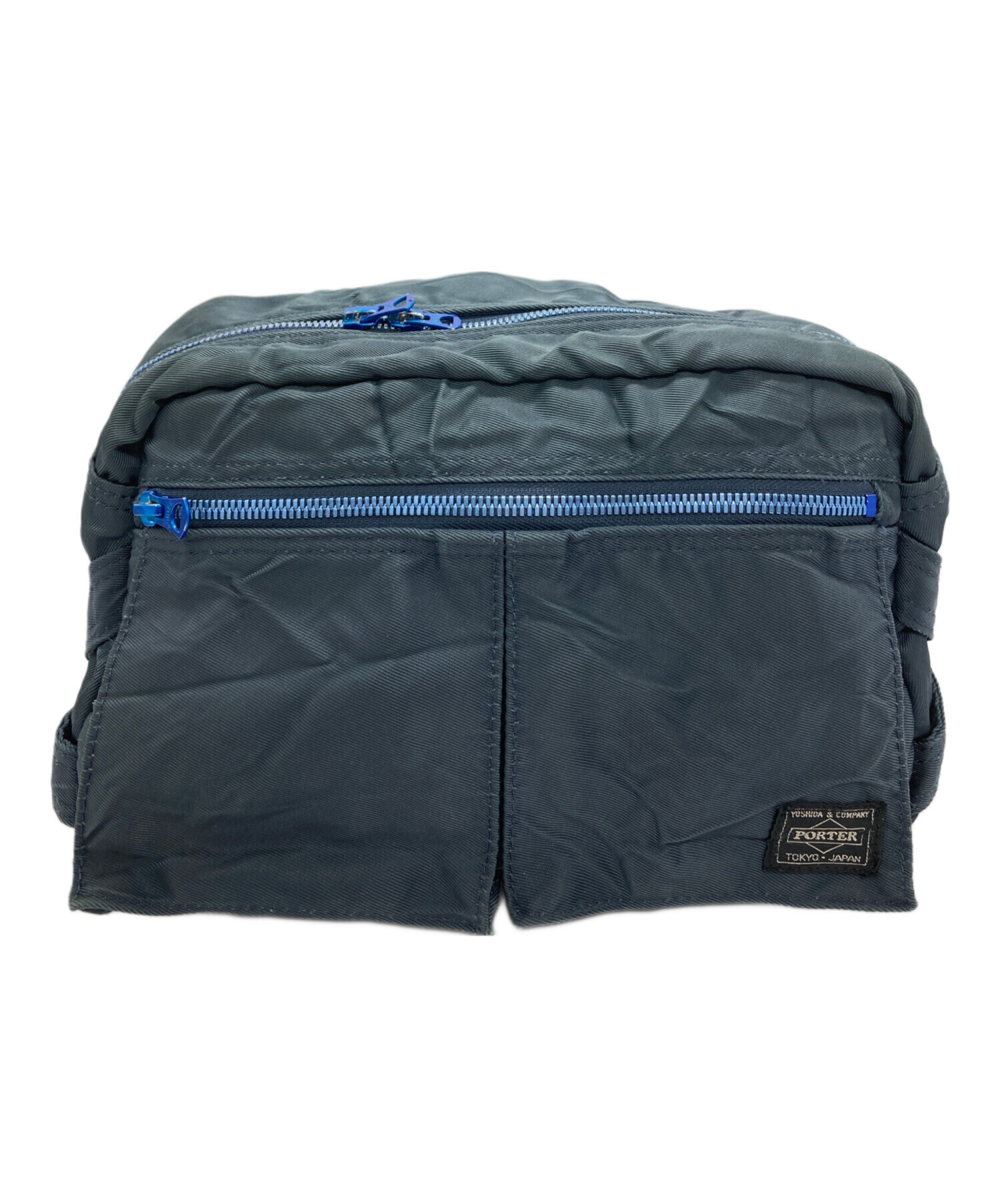 新品 美品 未使用 PORTER ボディバッグ グレー 中古・古着通販】PORTER (ポーター) PORTER ウエストバッグ グレー