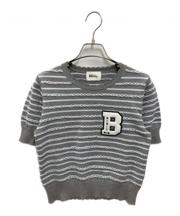 新品】Bibiy. B. BORDER LOCK KNIT 公式オンライン購入 bibiy. ビビィ