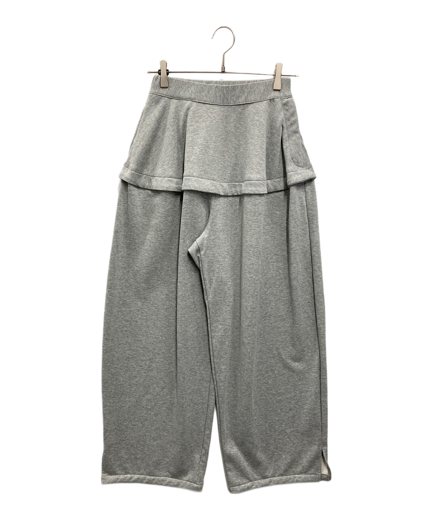お値下げ【新品未使用に近い】75 PARISIENNES （BAUDOUN） 中古・古着通販】cygne (シーニュ) スウェットパンツ グレー 未使用品