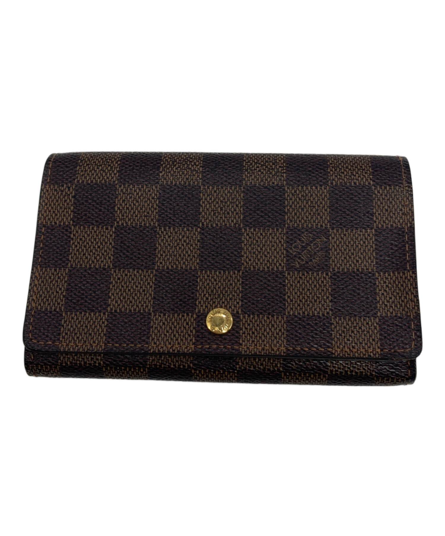 ダミエ ルイヴィトン 二つ折り財布 used 中古・古着通販】LOUIS VUITTON (ルイ ヴィトン) ダミエ 2つ折り財布