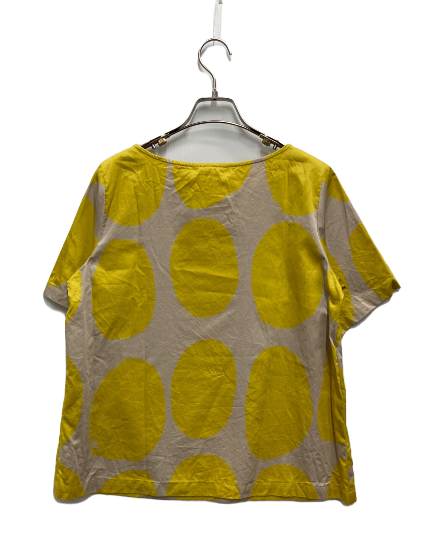 marimekko マリメッコ 半袖ブラウス　新品タグ付き 中古・古着通販】marimekko (マリメッコ) ドット柄 半袖ブラウス