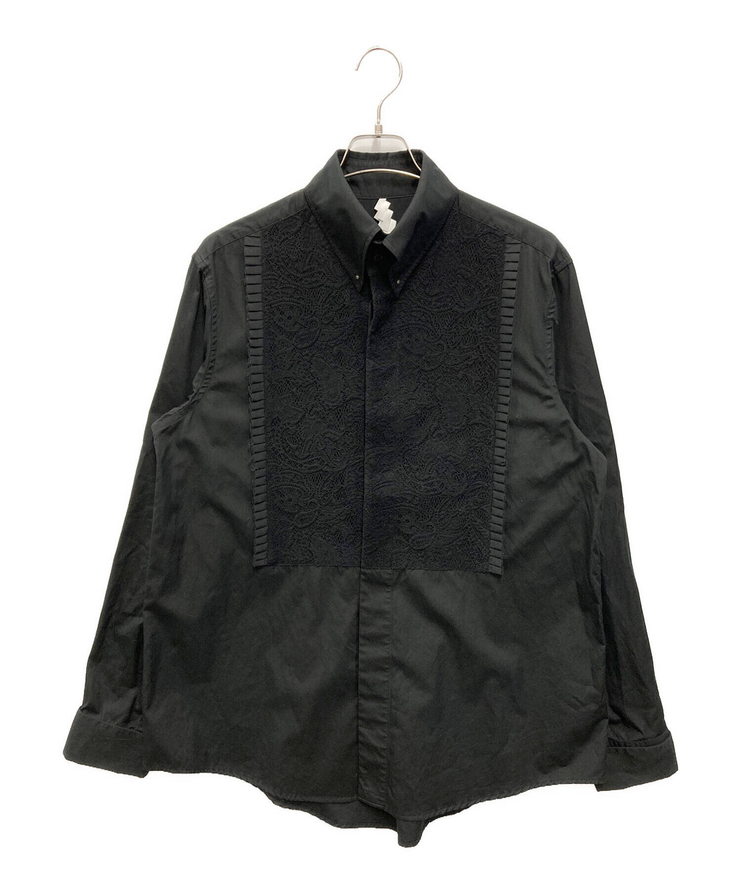 中古・古着通販】SOSHIOTSUKI (ソウシ オオツキ) レース切替長袖シャツ