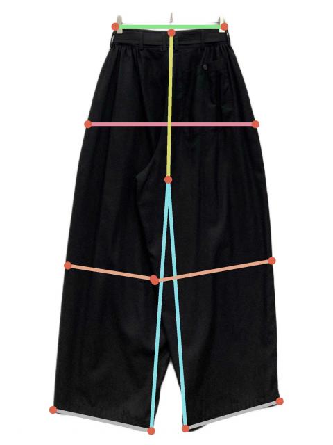 中古・古着通販】SOSHIOTSUKI (ソウシ オオツキ) VOLENDAM PANTS