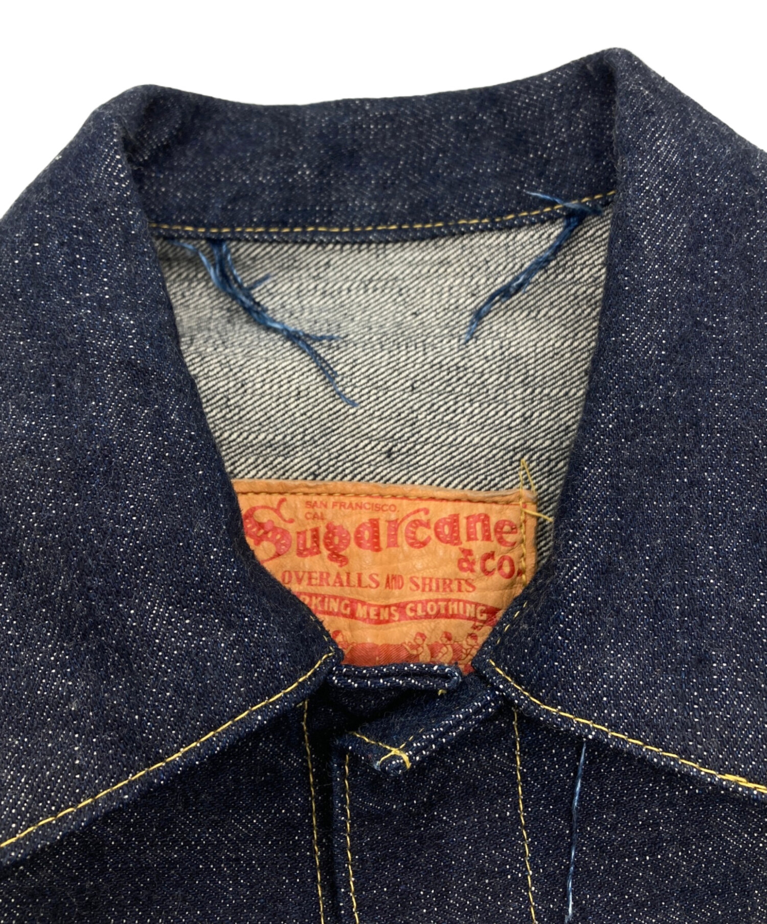 中古・古着通販】SUGAR CANE (シュガーケーン) 13. 5oz. BLUE DENIM 
