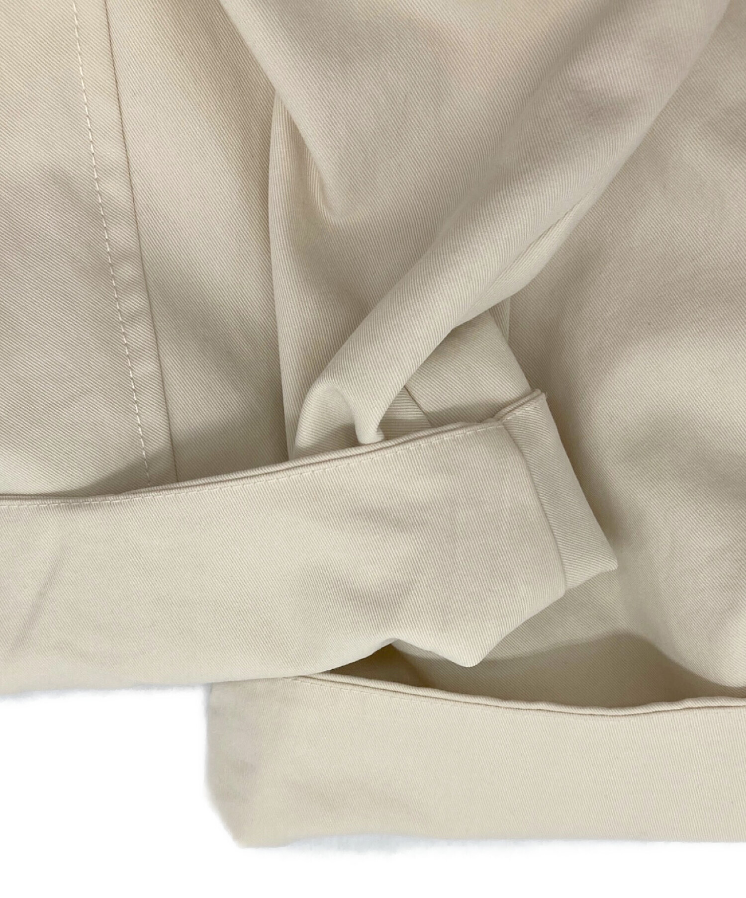 【新品未使用】louren trapeze coat ivory 中古・古着通販】louren (ローレン) trapeze coat アイボリー サイズ