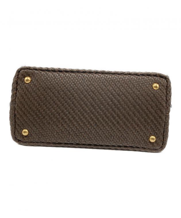 中古・古着通販】PRADA (プラダ) カナパカゴバッグ ブラウン｜ブランド