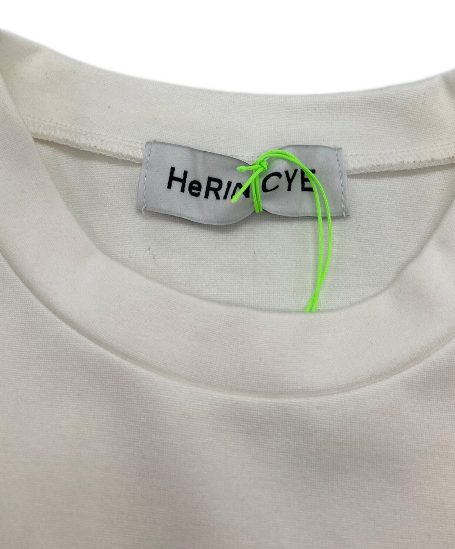 中古・古着通販】HeRIN.CYE (ヘリンドットサイ) Frill hem ponte tops
