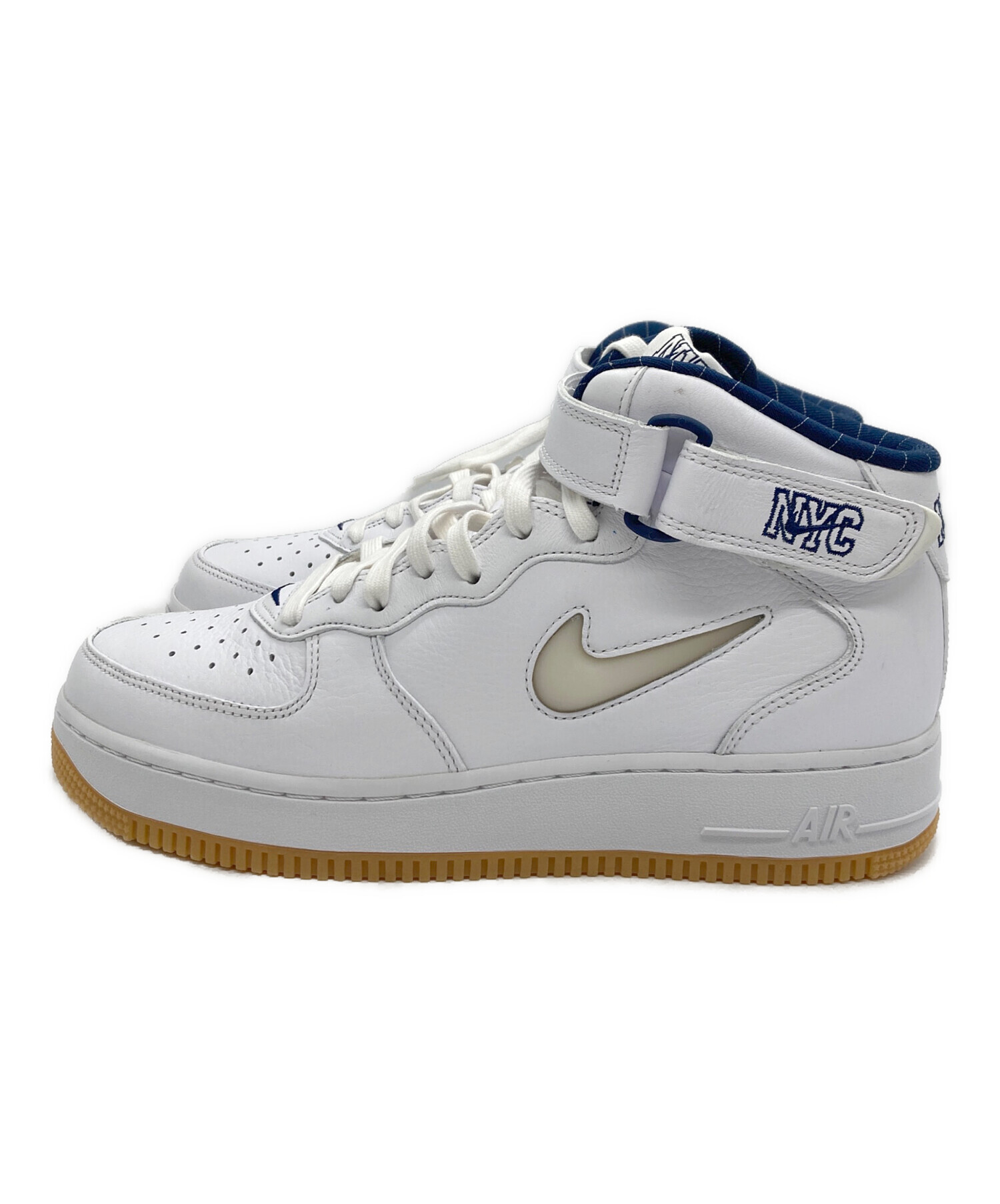 中古・古着通販】NIKE (ナイキ) AIR FORCE 1 MID QS COOL GREY NYC 