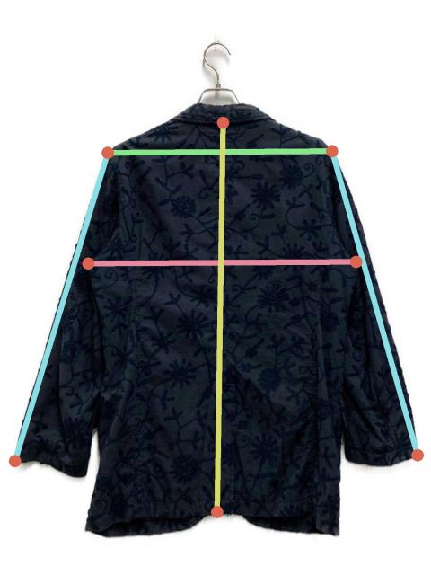 callejera カジェヘラ 花柄ネイビー メンズジャケット 中古・古着通販】Engineered Garments (エンジニアド ガーメンツ) 花柄