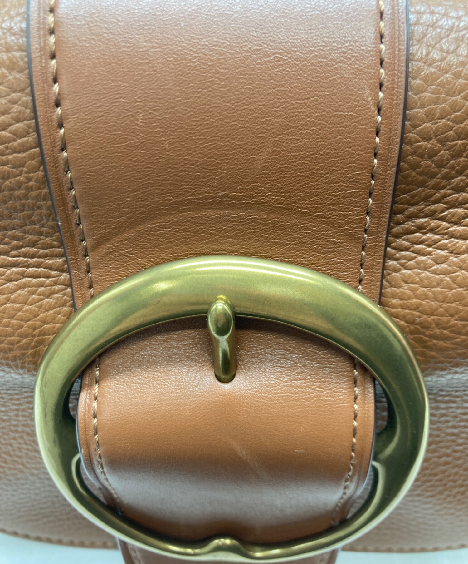最終値下げ　Ralph Lauren ブラウンレザー ビジネスバッグ ラルフ 中古・古着通販】POLO RALPH LAUREN (ポロ・ラルフローレン) LENNOX
