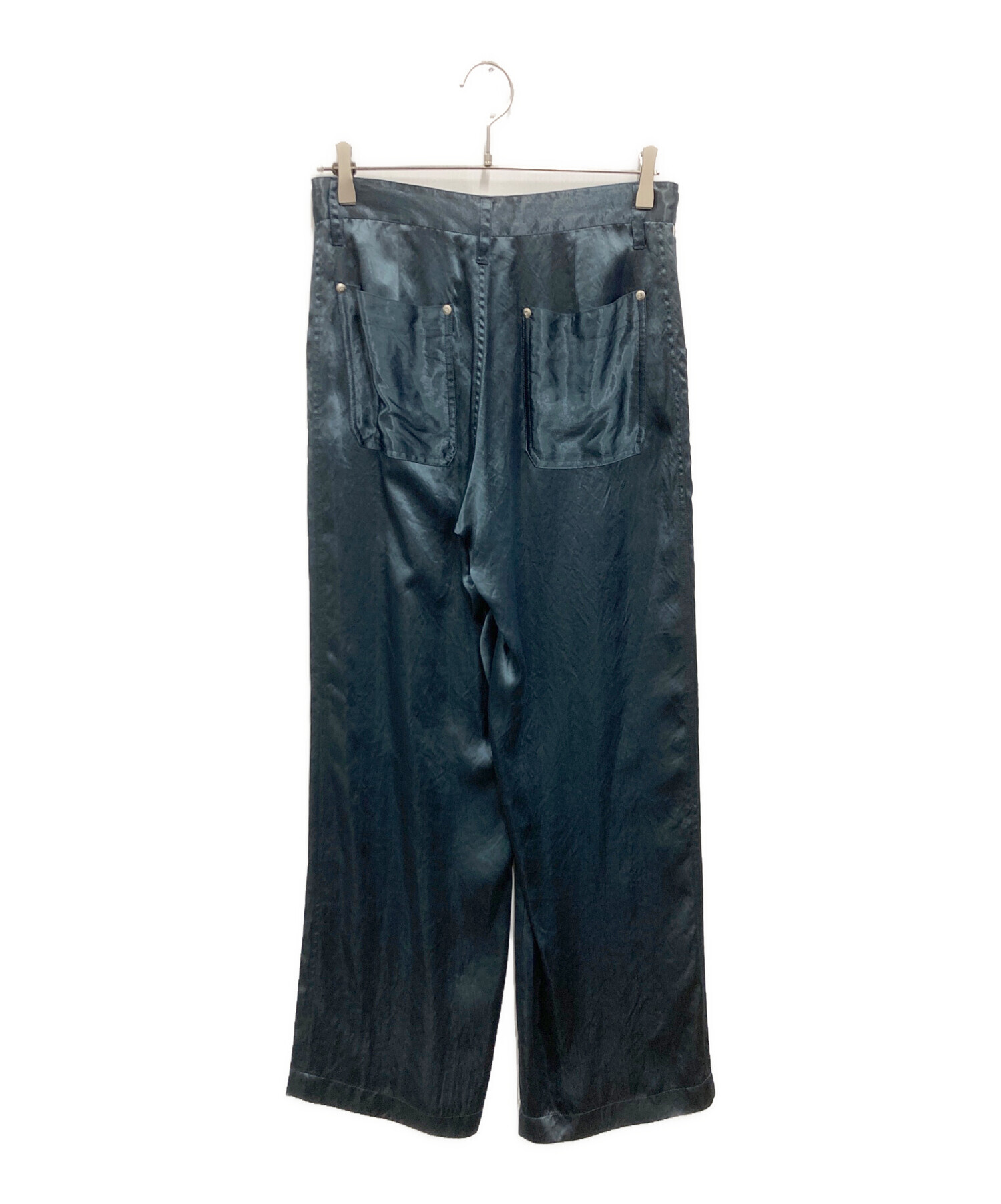 中古・古着通販】TANAKA (タナカ) WORK TROUSERS ネイビー サイズ:28