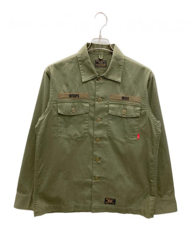 WTAPS BUDS LS ダブルタップス バッズ 長袖シャツ 中古・古着通販】WTAPS (ダブルタップス) BUDS LS/SHIRT オリーブ