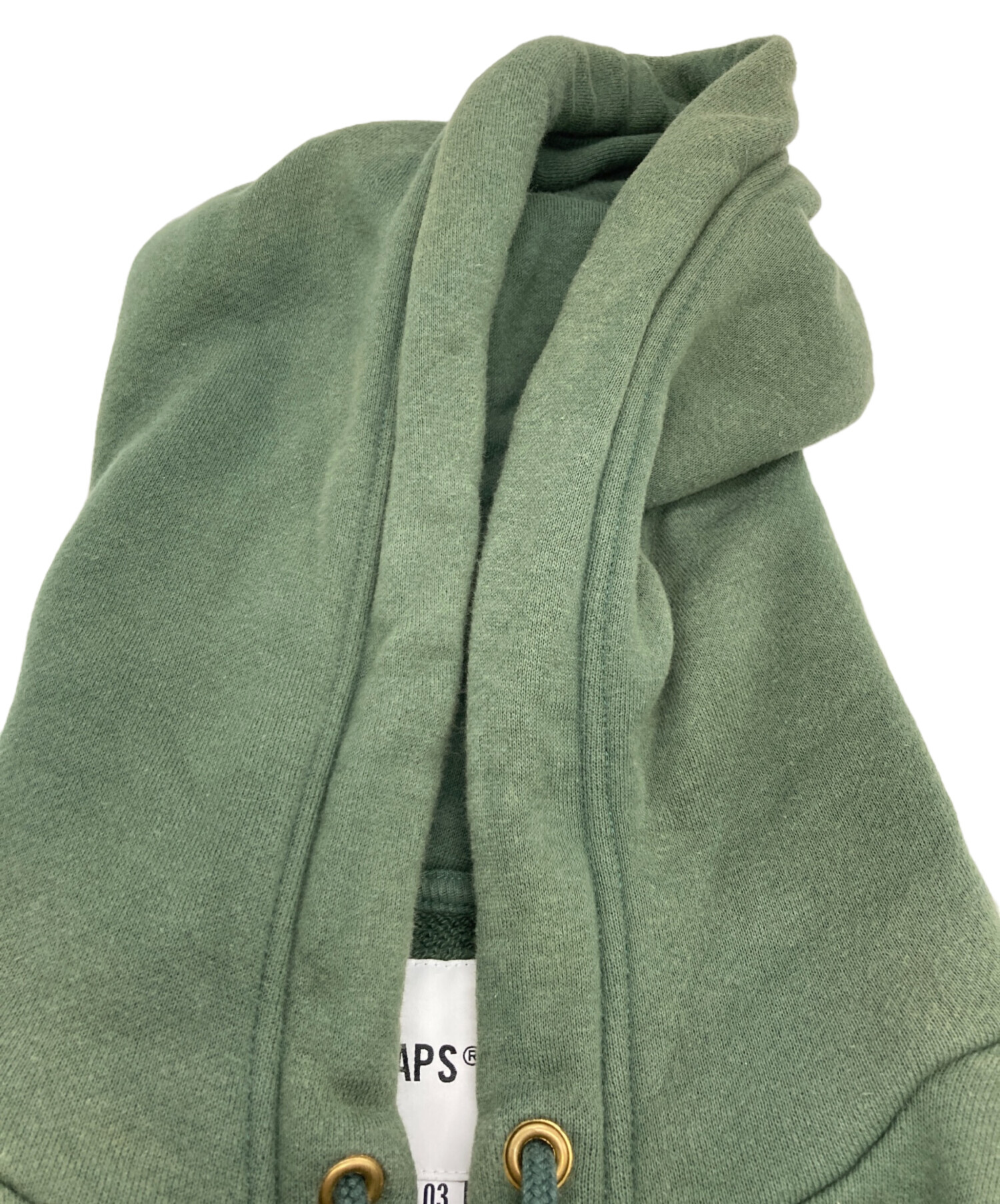 中古・古着通販】WTAPS (ダブルタップス) AII/ZIP HOODY グリーン