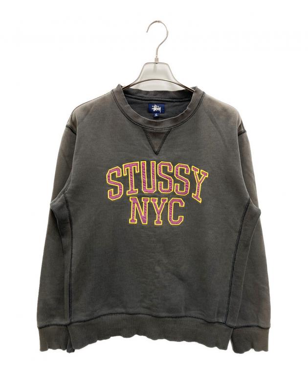 中古・古着通販】stussy (ステューシー) カレッジロゴスウェット