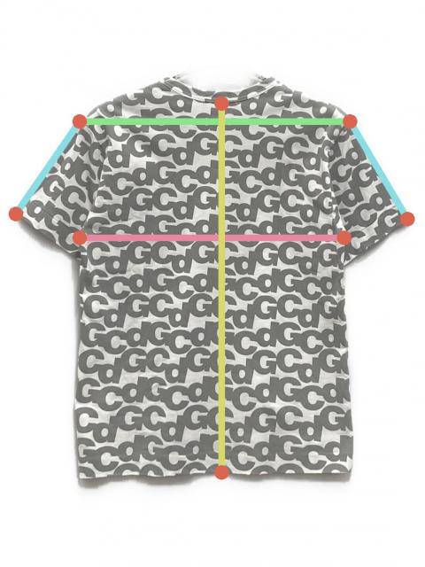 中古・古着通販】COMME des GARCONS (コムデギャルソン) 総柄Tシャツ